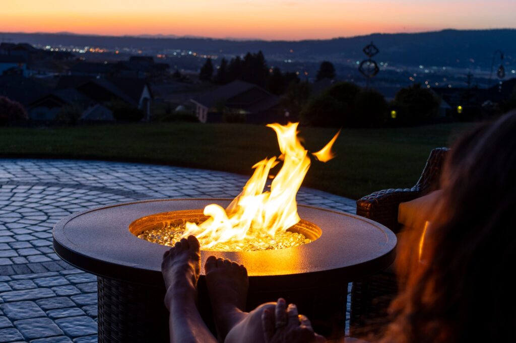 How to Radiate Heat from a Fire Pit