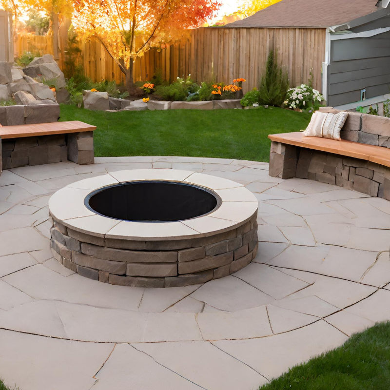 Fire Pit Patio Dimensions